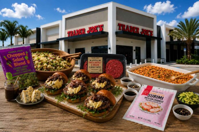 Trader Joe’s store on South Dixie Highway in West Palm Beach, Florida.