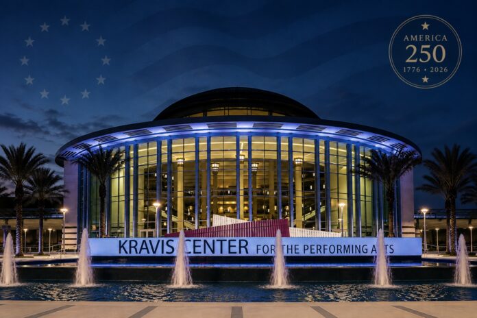 The Kravis Center in West Palm Beach will host Palm Beach Symphony’s America 250 anniversary concert featuring George Hamilton and Brian Stokes Mitchell.