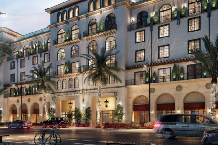The Nora Hotel, where Pastis will open in West Palm Beach in fall 2026